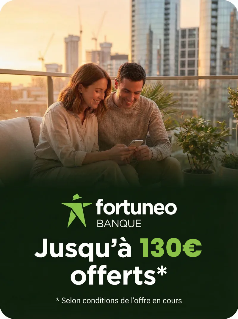 Parrainage Fortuneo — jusqu'à 130€ offerts à l'ouverture d'un compte